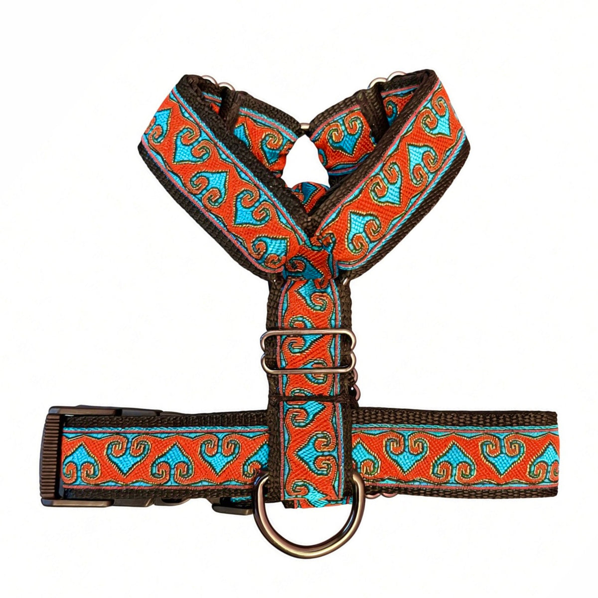 Hondentuig boho orange